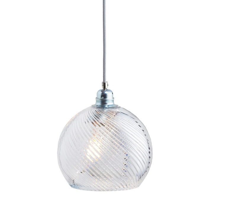 Rowan crystal swirl m susanne nielsen suspension pendant light  ebbandflow la101505  design signed nedgis 139380 product