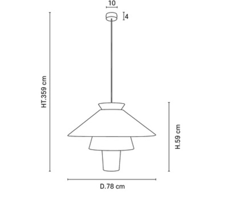 Ruche xl studio market set suspension pendant light  market set 657335  design signed nedgis 167559 product