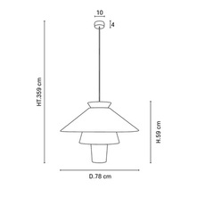 Ruche xl studio market set suspension pendant light  market set 657335  design signed nedgis 167559 thumb