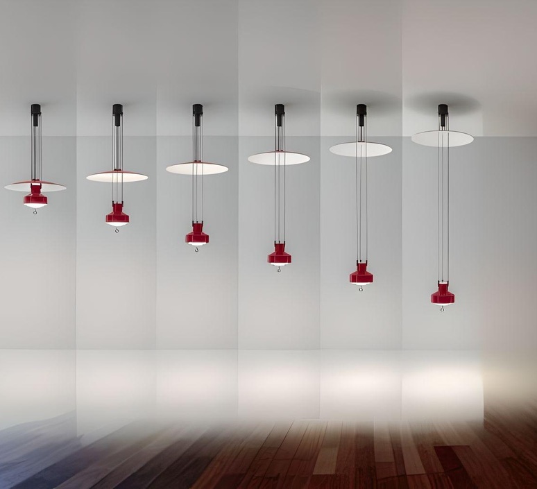 Saliscendi  achille castiglioni suspension pendant light  stilnovo 9310  design signed nedgis 199219 product