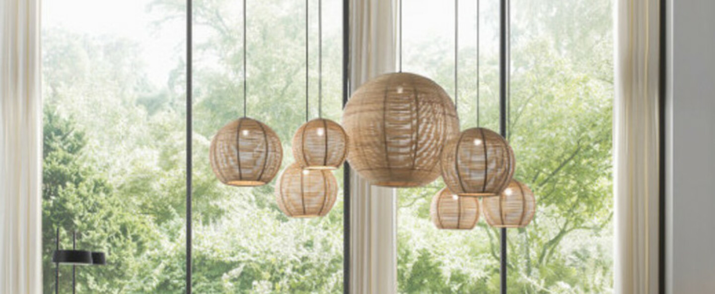 banner-image Suspension sangha 50 rotin o50cm h39cm dark normal