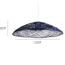 Satelise pm bleu  elise fouin forestier ef1217sbl luminaire lighting design signed 27380 thumb