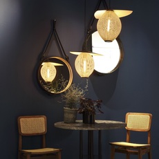 Satellite 27 mathieu mategot suspension pendant light  gubi 10015199  design signed nedgis 77570 thumb