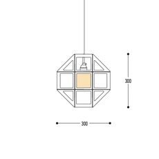 Saturnuz jacob de baan  suspension pendant light  dark 1380 116 001 01 03 13  design signed nedgis 146523 thumb