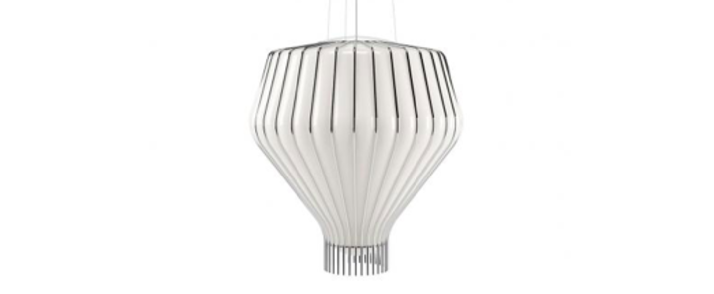 banner-image Suspension saya m blanc chrome o48cm h51cm fabbian normal