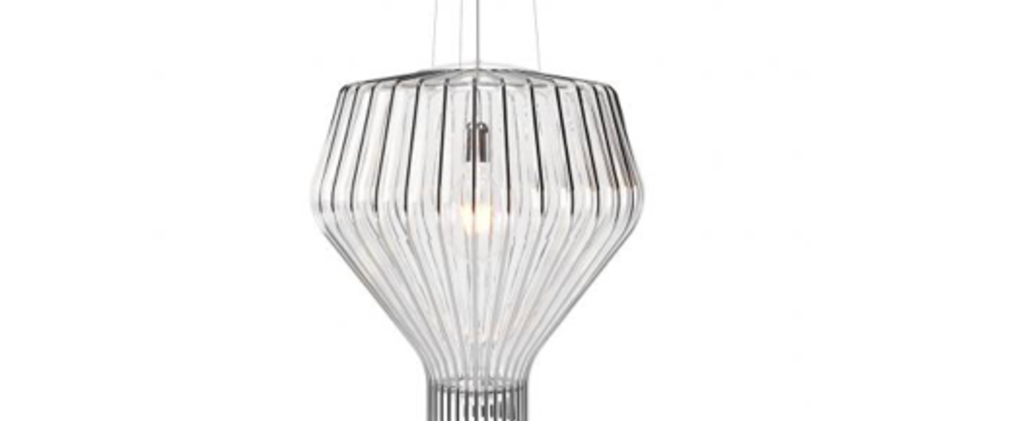 banner-image Suspension saya m transparent chrome o48cm h51cm fabbian normal