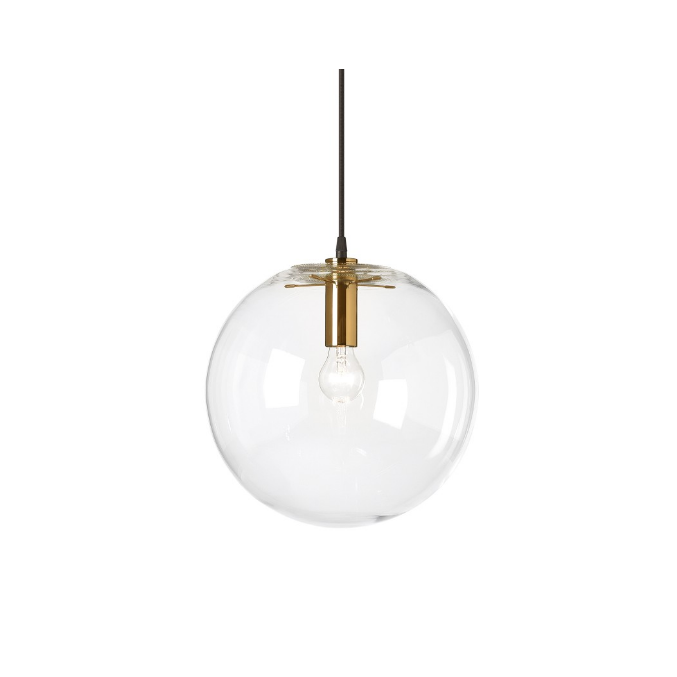 Pendant light, Selene 35, transparent 
