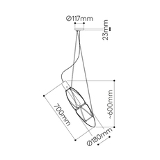 Shibari 01 katerina handlova suspension pendant light  bomma 1 80 95134 1 00001 700 bc   design signed 134048 thumb