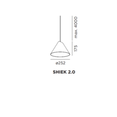 Shiek 2 0  studio wever ducre suspension pendant light  wever et ducre shiek2 0white  design signed 32885 thumb