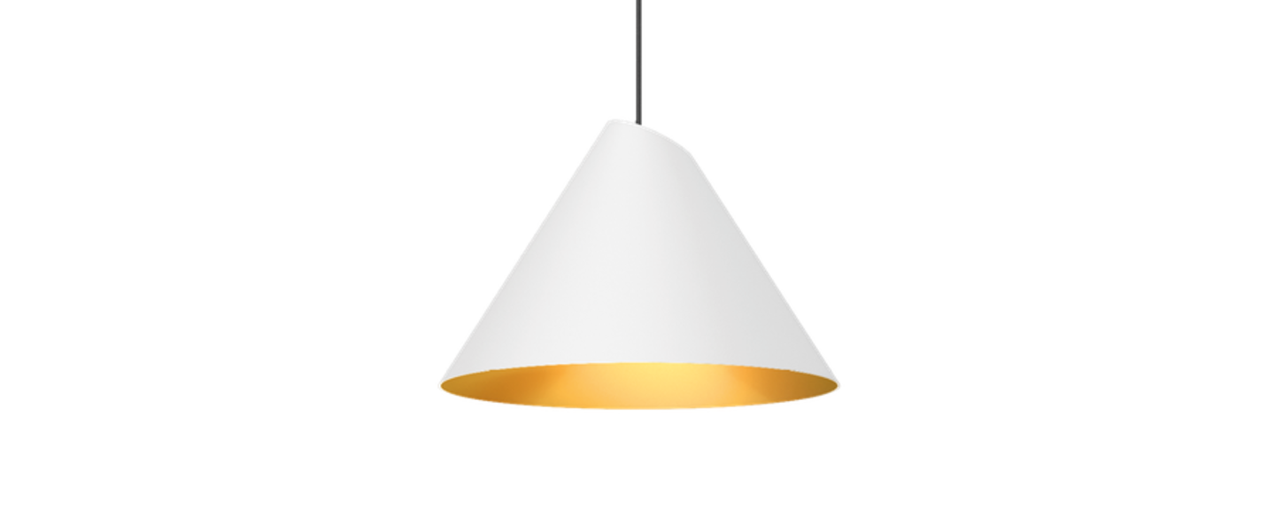 Suspension shiek 2 0 gold blanc o25 2cm wever et ducre normal