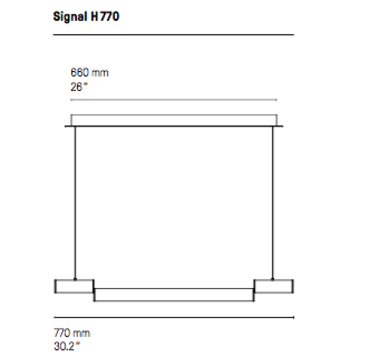 Signal h770  suspension pendant light  cvl signal h770  design signed 53548 product