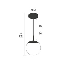 Simple d25 mooon  tristan lohner suspension pendant light  fermob 535021  design signed nedgis 174187 thumb