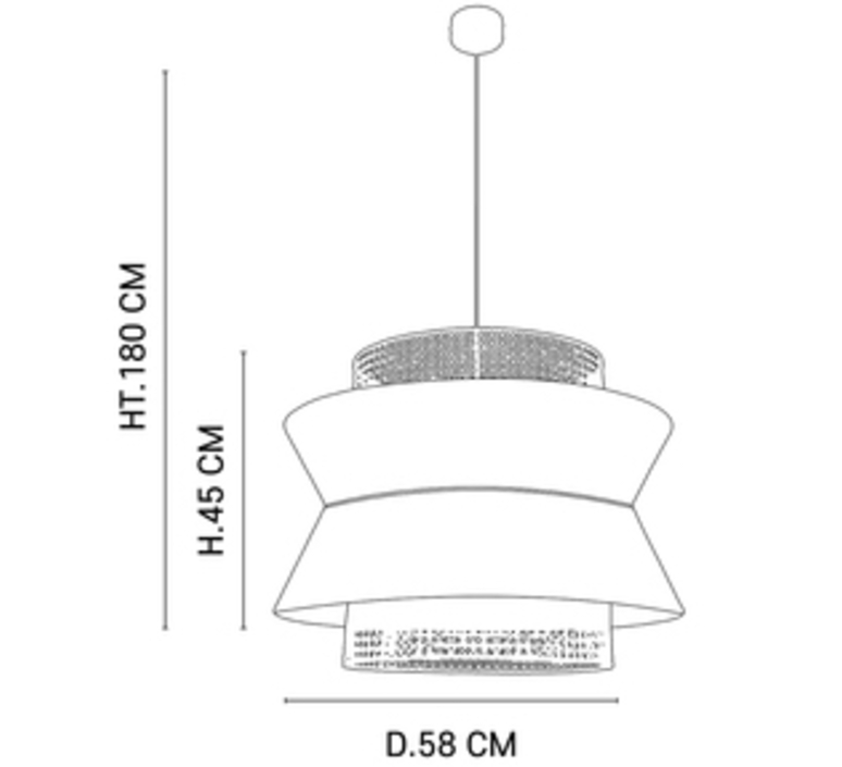 Singapour xl studio market set suspension pendant light  market set 655912  design signed nedgis 112493 product