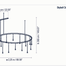 Skybell circle s 30l 40 estudi manel molina suspension pendant light  bover 35752219056  design signed nedgis 130329 thumb