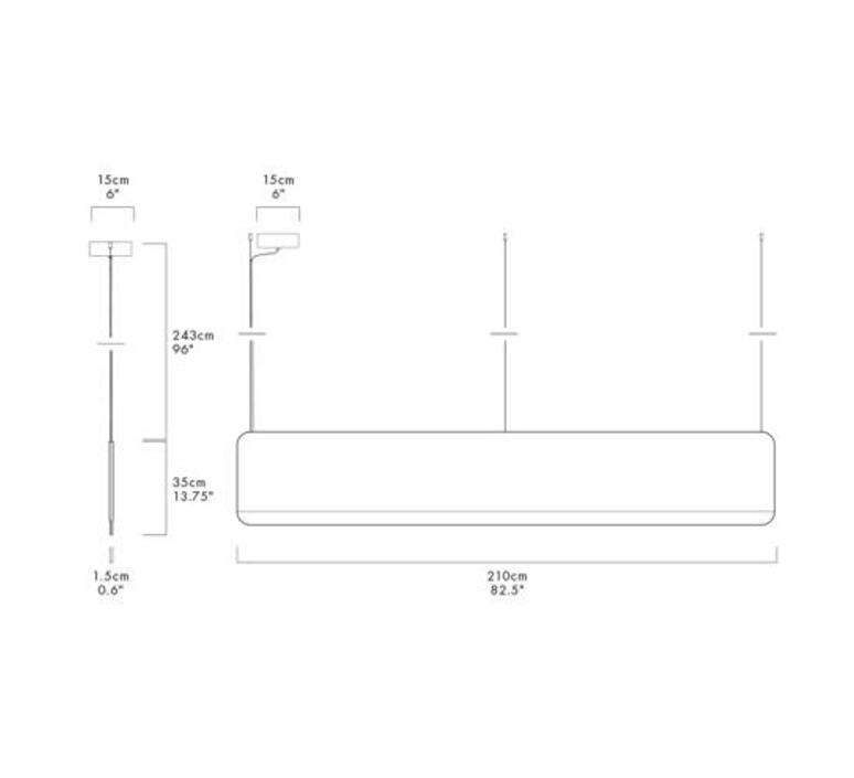 Slab 210 dali  lukas peet suspension pendant light  andlight sla 210 p gry 27 dal 230  design signed nedgis 90396 product