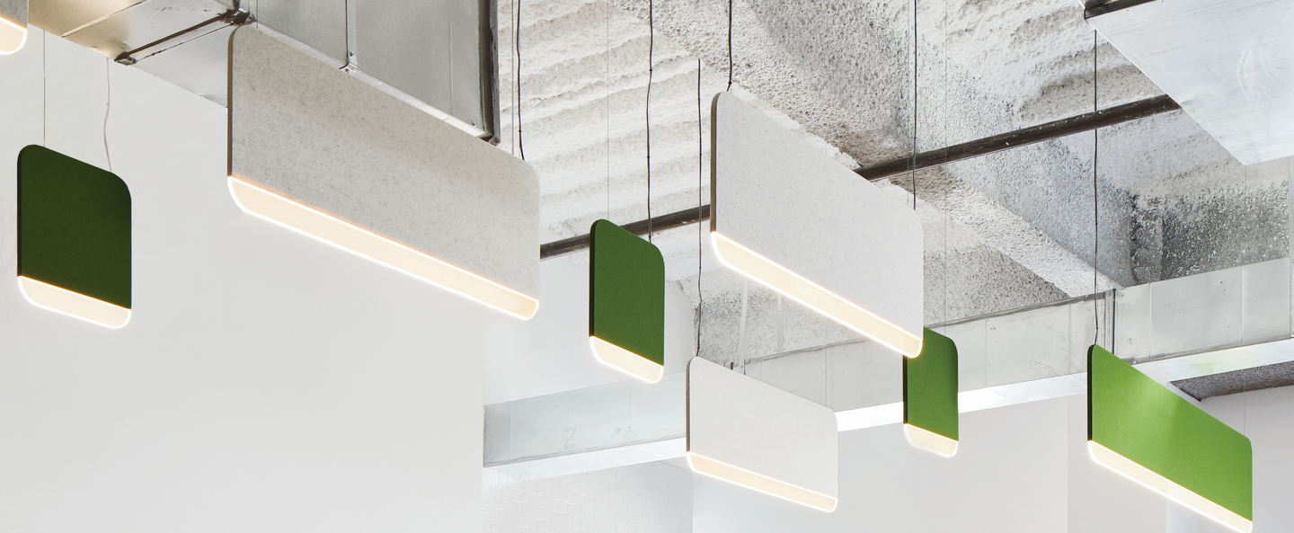 banner-image Suspension slab 30 dali vert led 2700k 160lm l30cm h35cm andlight normal