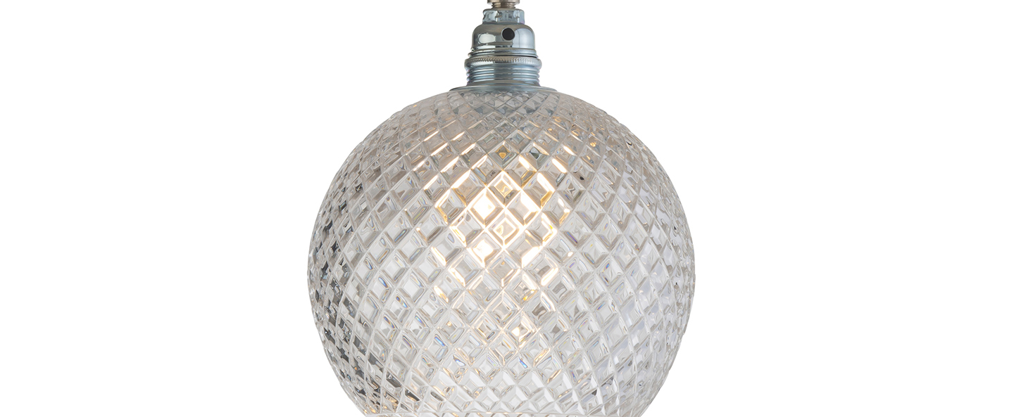 banner-image Suspension small check crystal rowan 15 5 transparent argent o15cm h15cm ebb and flow normal