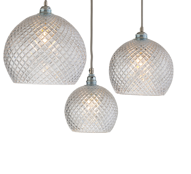 Small check crystal rowan 28 susanne nielsen suspension pendant light  ebb and flow la101525  design signed nedgis 72784 product