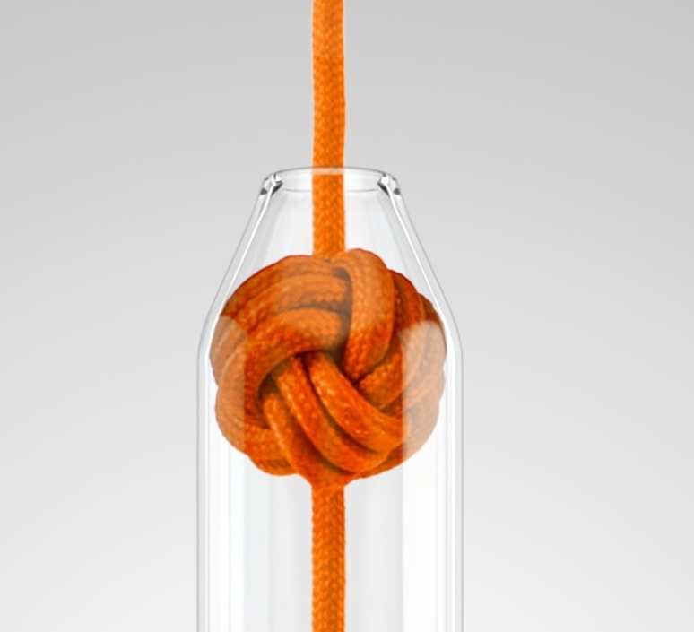 Small knot studio vitamin vitamin small knot orange luminaire lighting design signed 16750 product