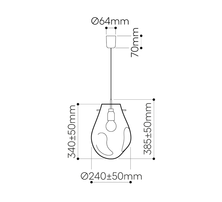 Soap large ota svoboda suspension pendant light  bomma 1 60 95107 a 600lb 370 a 2 5  design signed nedgis 135335 product