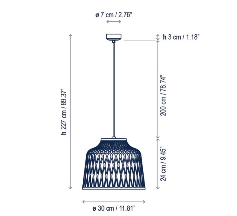 Soft s 30 danos salgado suspension pendant light  bover 36301217186  design signed nedgis 176713 product