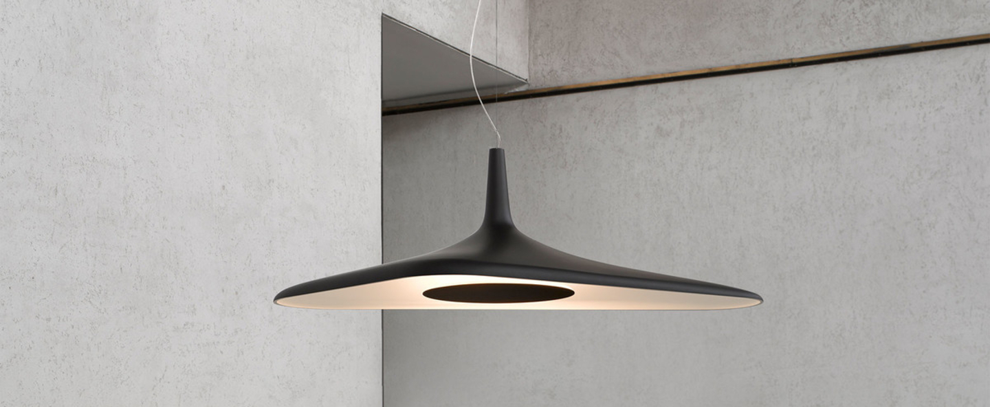 banner-image Suspension soleil noir d89s noir led 3000k 1728lm l120cm h35 3cm luceplan normal