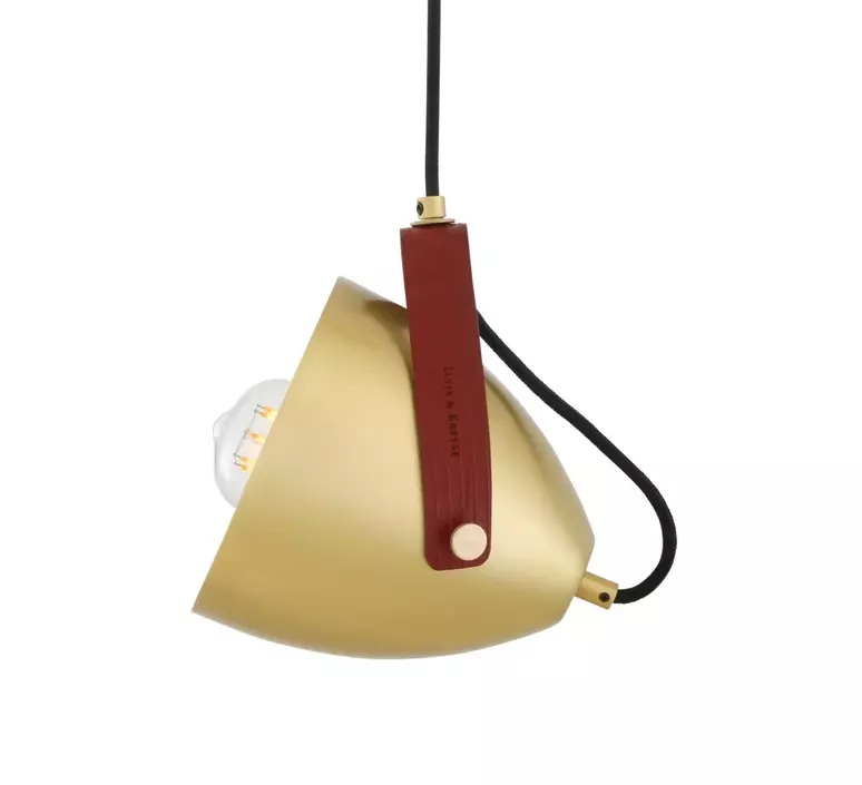 Southwark studio mullan lighting suspension pendant light  mullan lighting mlp462satbrsred  design signed nedgis 184123 product