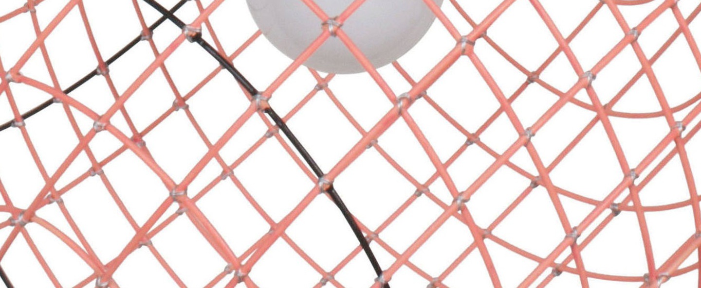 Suspension sphere metal xl orange 50cm cm forestier normal