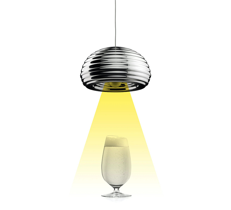 Splugen brau achille castiglioni suspension pendant light  flos f6500000  design signed nedgis 141716 product