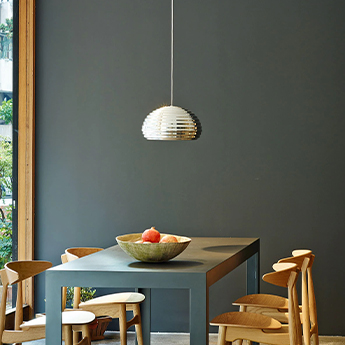 Pendant light, Splügen Bräu, aluminium, Ø36cm, H21cm - Flos