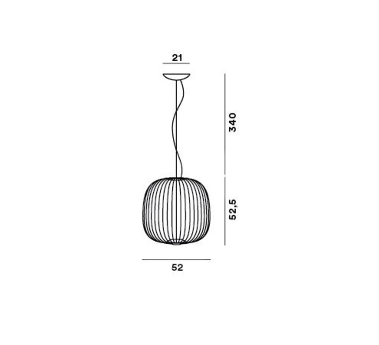 Spokes 2 garcia cumini suspension pendant light  foscarini 2640072r1 10  design signed nedgis 85129 product