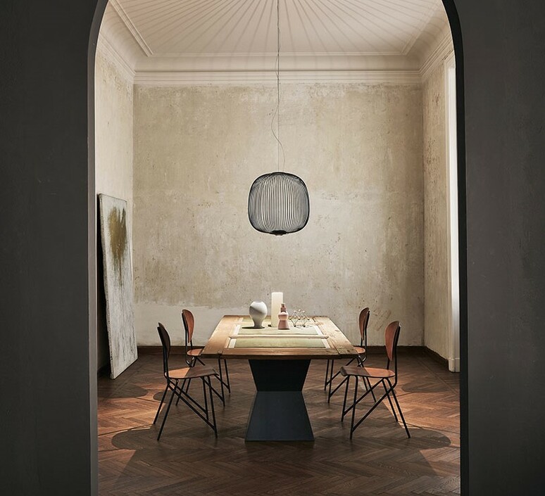 Spokes 2 dimmable garcia cumini suspension pendant light  foscarini 2640072dr1 20  design signed nedgis 85167 product