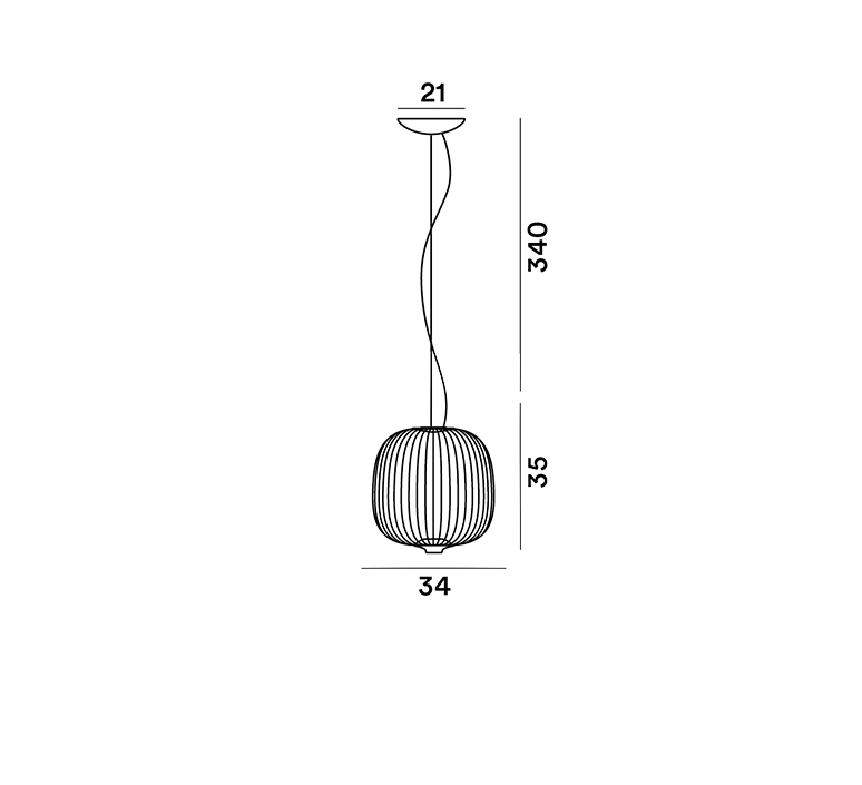 Spokes 2 garcia cumini suspension pendant light  foscarini 2640072r1 20  design signed nedgis 144086 product