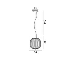 Spokes 2 garcia cumini suspension pendant light  foscarini 2640072r1 20  design signed nedgis 144086 thumb