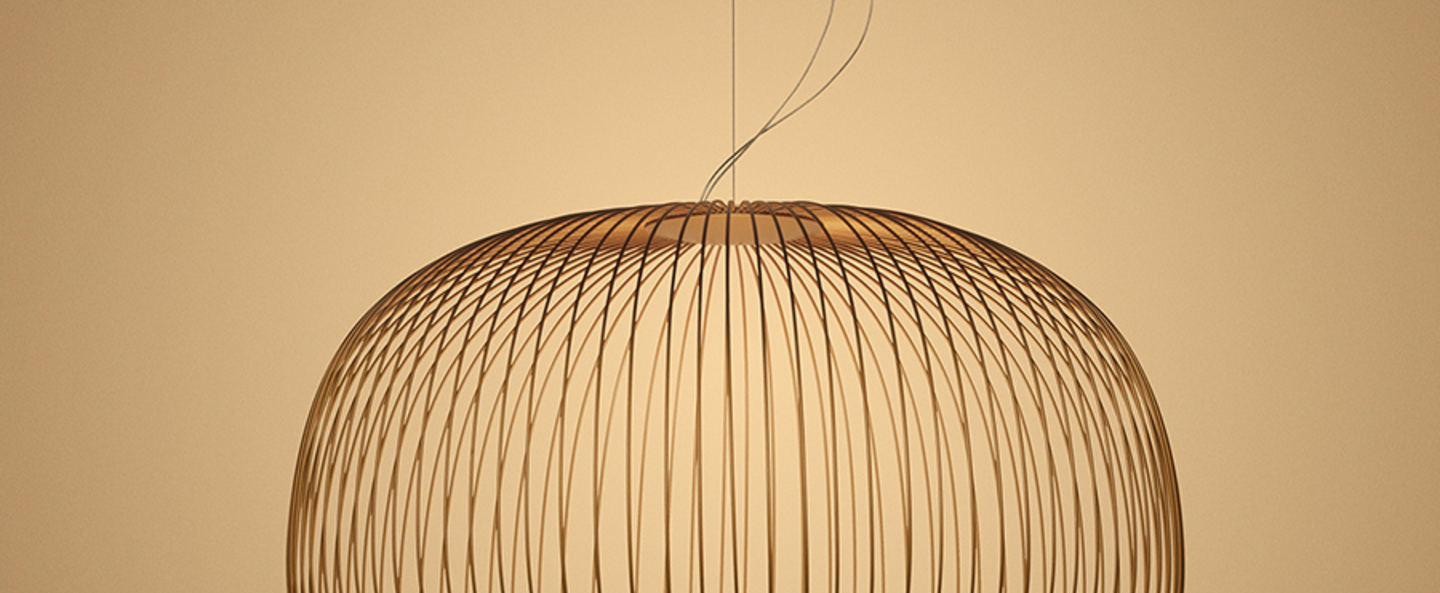 banner-image Suspension spokes 3 cuivre led 2700k 3220lm o62cm h42cm foscarini normal