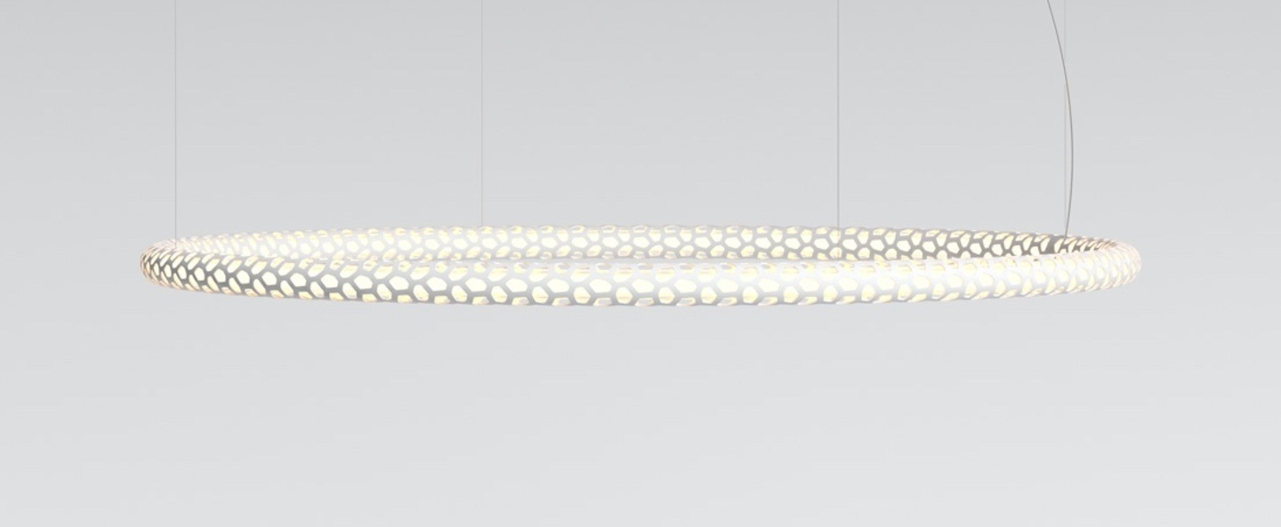 banner-image Suspension squiggle 2 blanc led 2700k 3900lm o101cm h4cm rotaliana normal