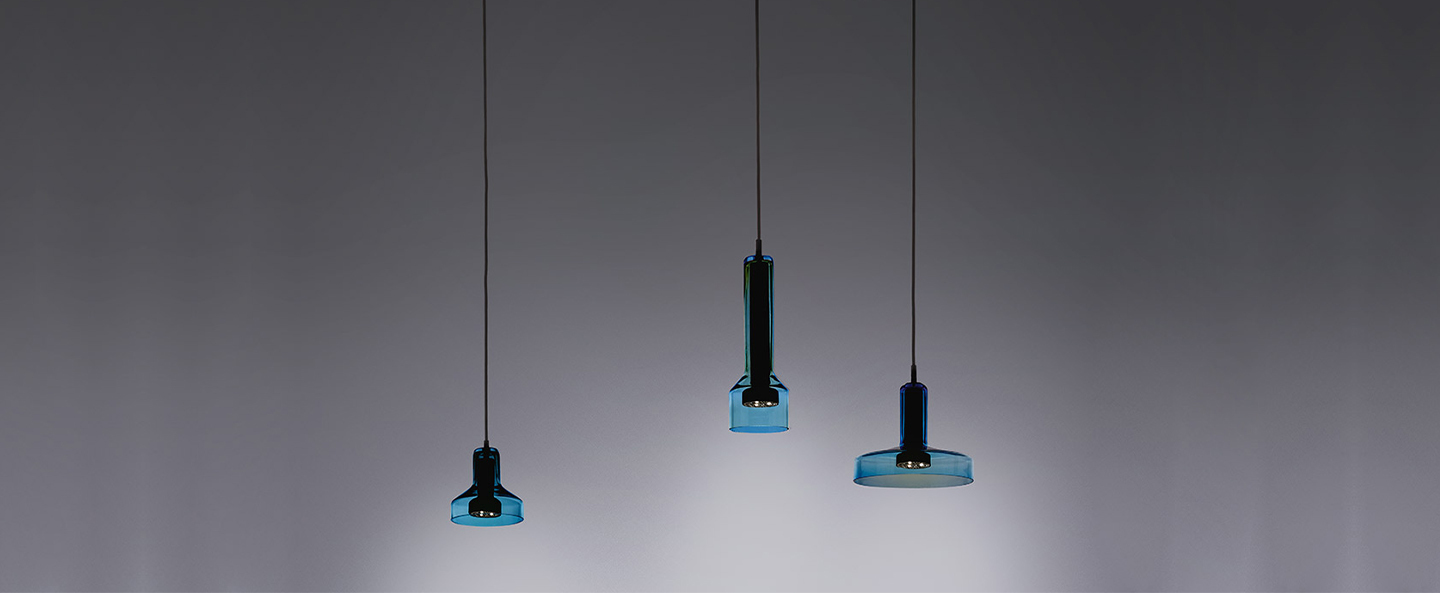 Suspension stablight aquamarine o13 5cm h13cm artemide normal