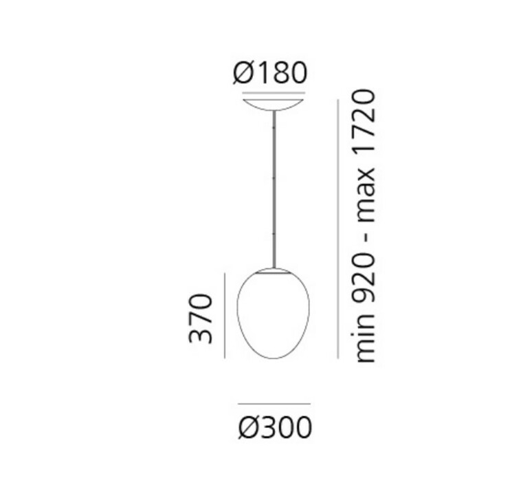 Stellar nebula 30 studio big suspension pendant light  artemide 0152020a  design signed nedgis 154527 product