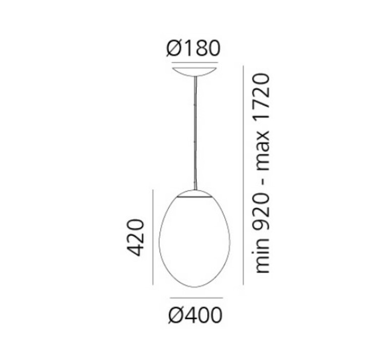 Stellar nebula 40 studio big suspension pendant light  artemide 0152030a  design signed nedgis 154533 product