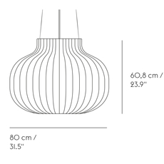 Strand closed benjamin hubert suspension pendant light  muuto 22374  design signed nedgis 76096 thumb