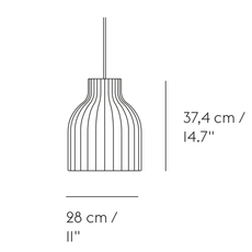 Strand open benjamin hubert suspension pendant light  muuto 22370  design signed nedgis 76073 thumb