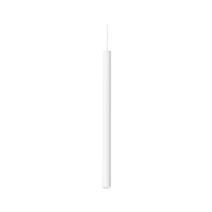 Pendant light, Stylus, white, Ø3cm, H60cm LEDs C4 Nedgis Lighting