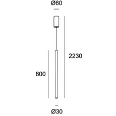 Stylus studio leds c4 suspension pendant light  leds c4 00 5479 05 05  design signed nedgis 145060 thumb