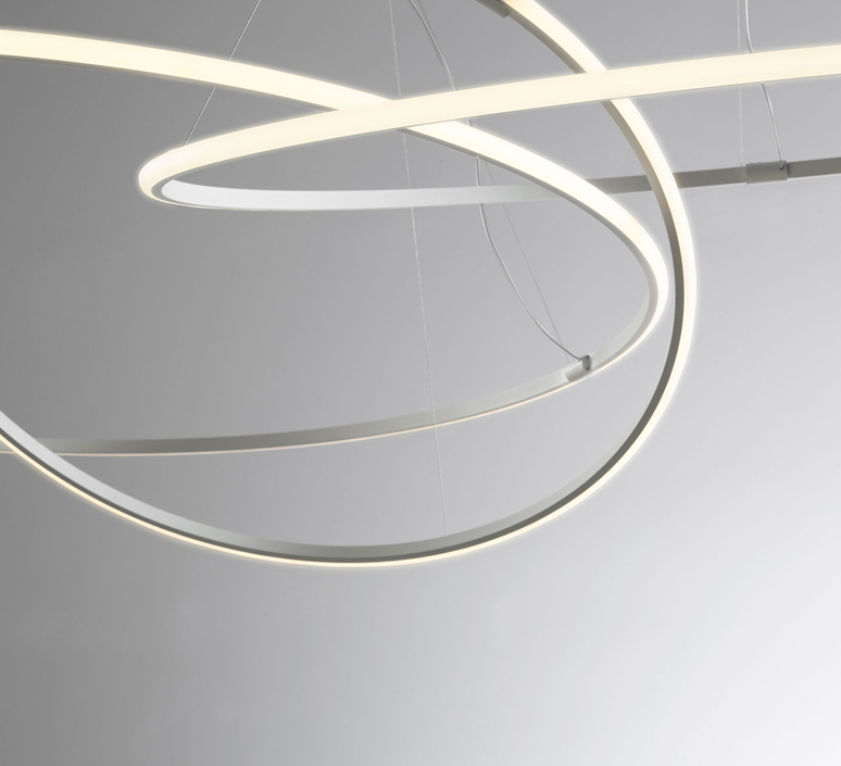 Suspension olympic f45 3 diffusers lorenzo truant suspension pendant light  fabbian f45 a11 01  design signed nedgis 107896 product