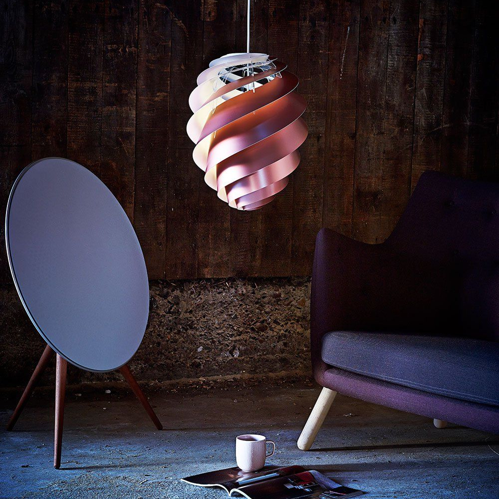 Pendant Light Swirl 2 Small Copper ø18cm H23cm Le Klint Nedgis Lighting