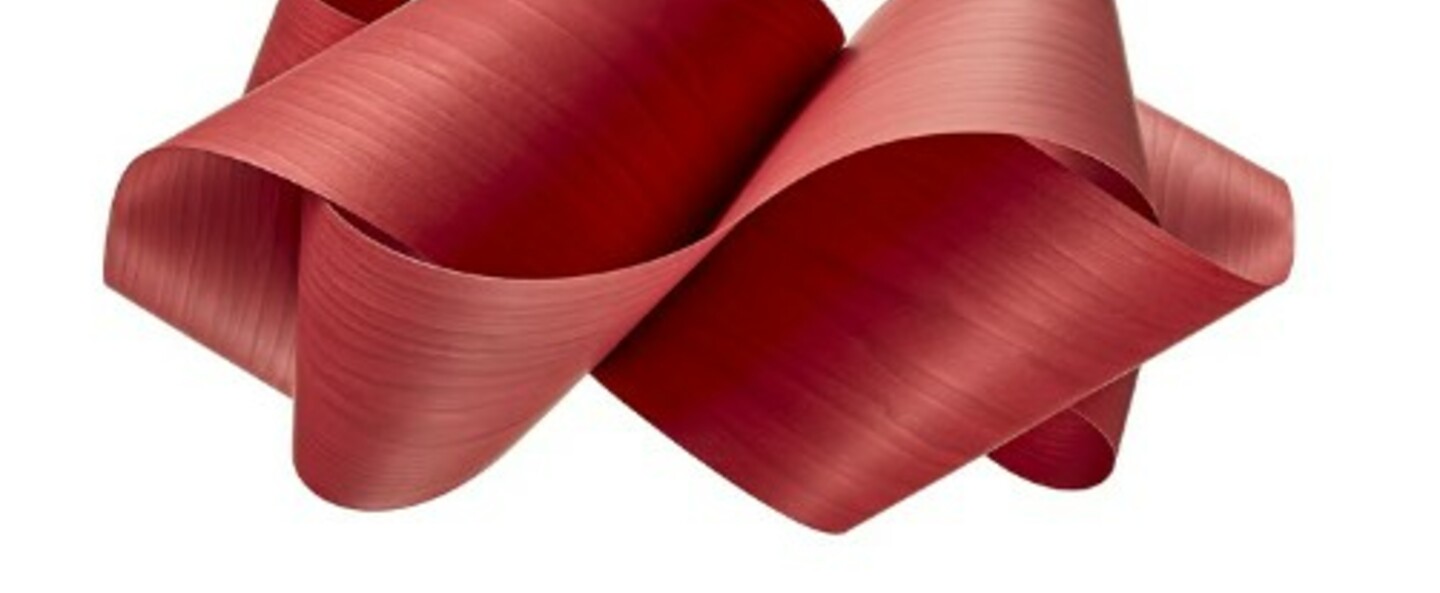 Suspension swirl large rouge cable noir o75cm h35cm lzf normal