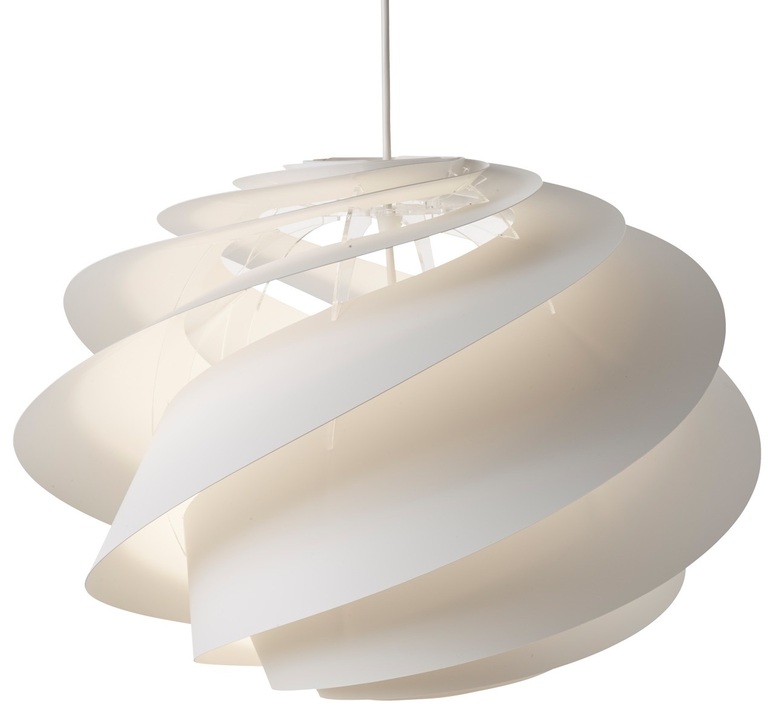 Swirl medium oivind slaatto suspension pendant light  le klint 1311m  design signed nedgis 90789 product