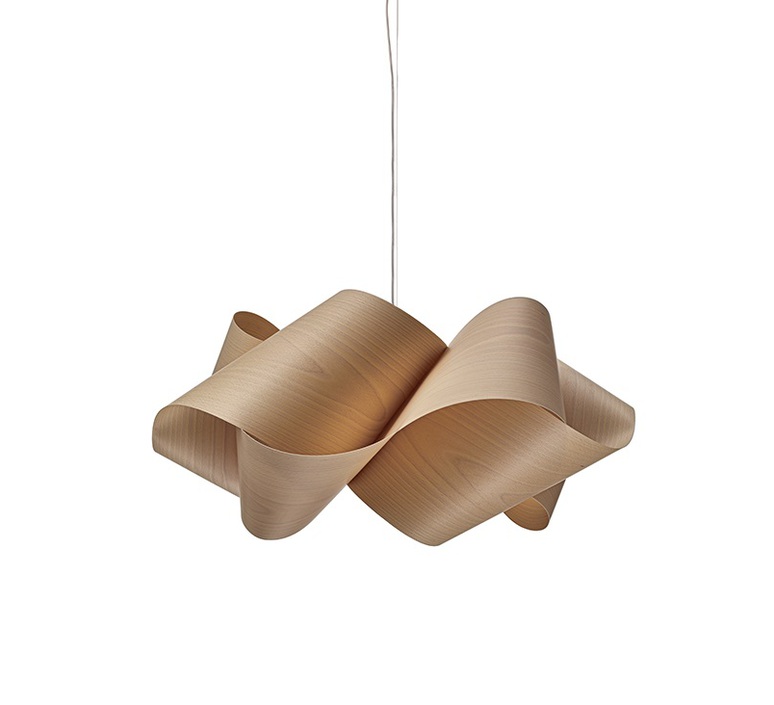 Suspension swirl sg 22 hetre naturel o75cm h35cm lzf 30035 product