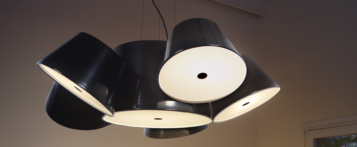 banner-image Suspension tam tam 5 noir o106cm marset normal