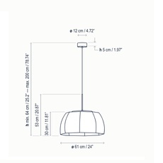 Tanit s 61 alex fernandez camps et gonzalo mila suspension pendant light  bover 26102215158  design signed nedgis 115985 thumb